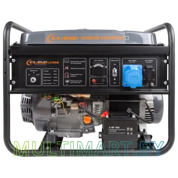 Бензиновый генератор ELAND LA7000E картинка 2